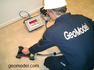 concrete inspection survey using ground penetrating radar