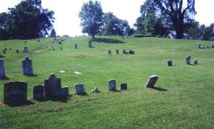 Site with unmarked graves