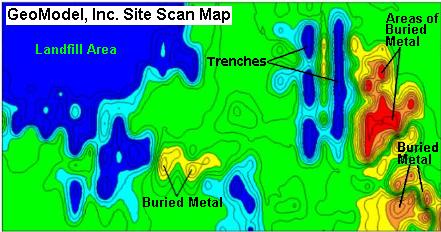 landfill location survey by GeoModel, Inc.